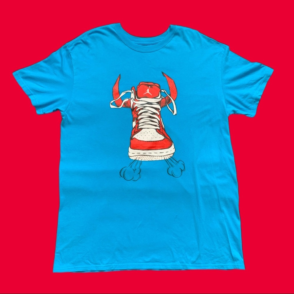 Nike Air Jordan 1 Bull Head XL T Shirt